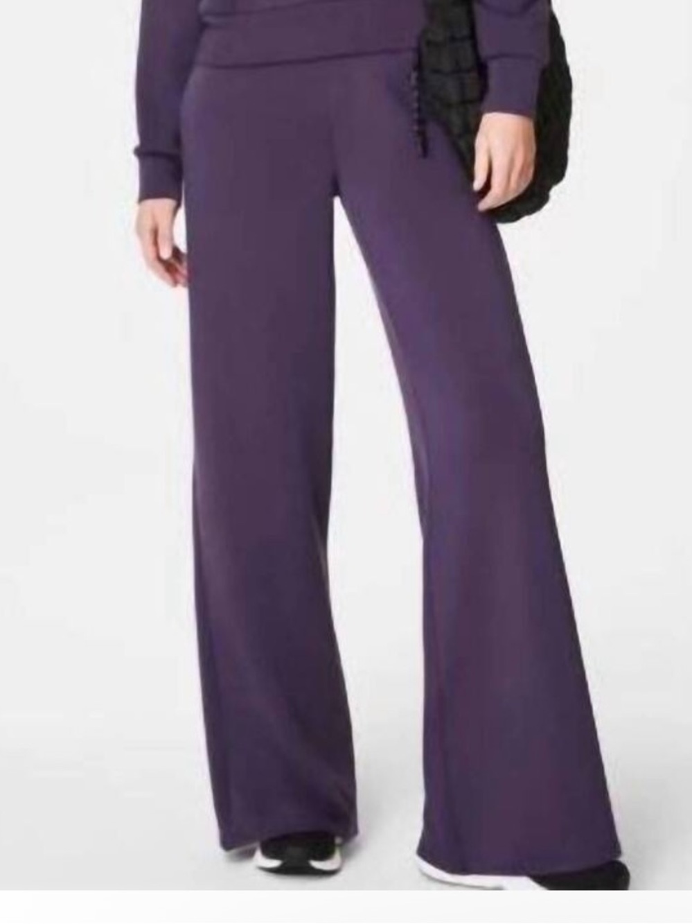 SPANX be micro flare pant in aubergine / Purple Size XL New with tag